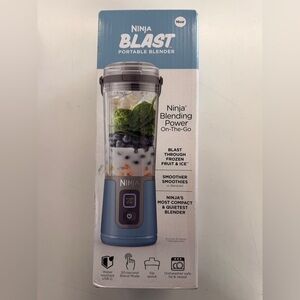 Ninja Blast Portable Blender in White and Pink